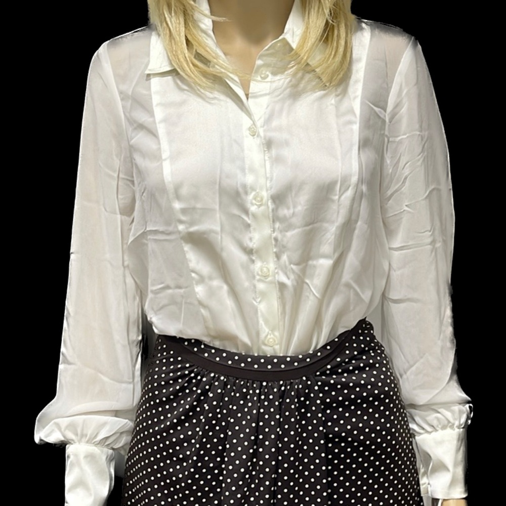 Kirna Zabête off white blouse Size Small
